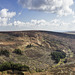 Burbage Valley from Higger Tor; x2 vertical exaggeration