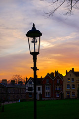 Sunset over The Close, Lichfield