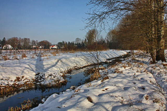 Winter am Kraaker Mühlbach