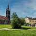 Kirche St. Petri und Küchengebäude im Wörlitzer Park
