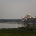 River Yamuna and Taj Mahal.