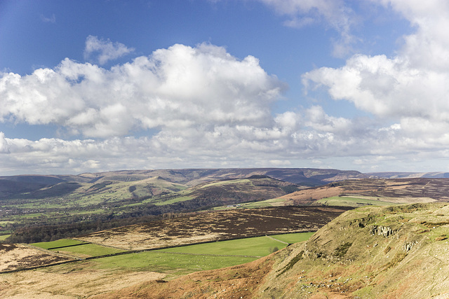 Kinderscout plateau from Higger Tor