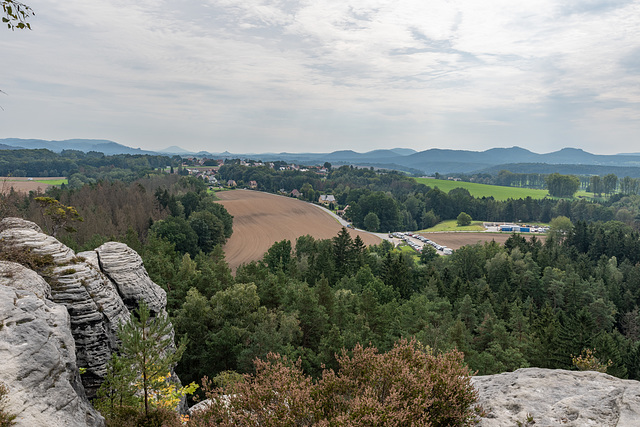 Blick nach Süd-Osten Richtung Bad Schandau