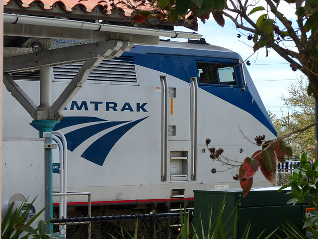 Amtrak No. 60 at West Palm Beach (1) - 29 January 2016