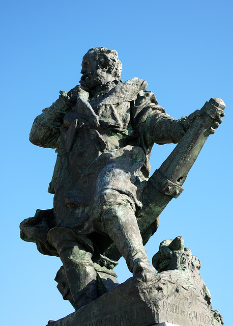 Statue of Jacques Cartier, St Malo