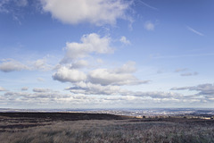 Cloud streets over Sheffield 2