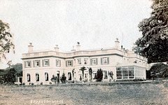 Ednaston Lodge, Derbyshire from a c1910 postcard