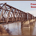 Wooden Truss Bridge - Built in 1929 Quesnel, BC Canada