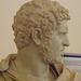 Detail of the Bust of Caracalla in the Naples Archaeological Museum, July 2012