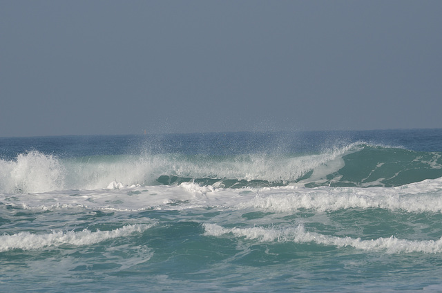 Netanya, Mediterranian Waves at the Herzel Beach