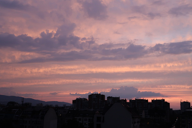 Sofia sunset