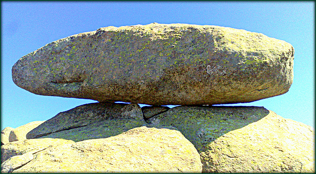 A non-rocking stone (occasionally hums to itself, especially when the wind is up).