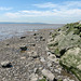 Wider view of the Dee Estuary with Wales headland on the horizon