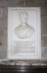 Memorial to Charles Meysey Bolton Clive, Wormbridge Church, Herefordshire