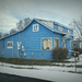 Too-blue house