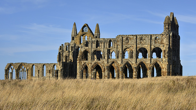 Whitby Abbey Church from the south (3 x PiPs)