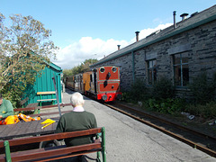 dol - down train at Pendre