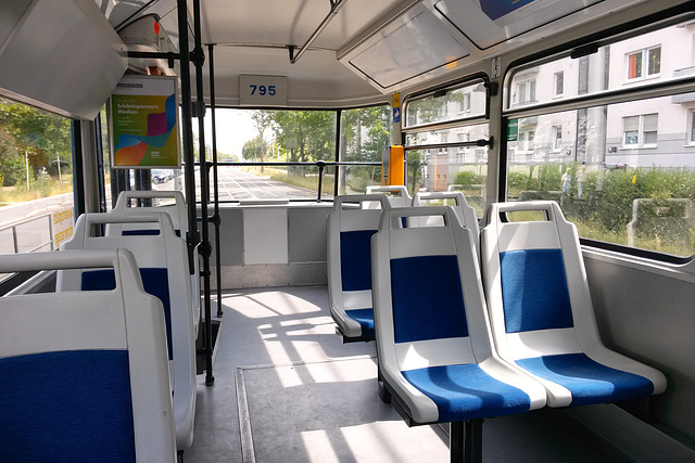 Leipzig 2015 – Interior of carriage 795