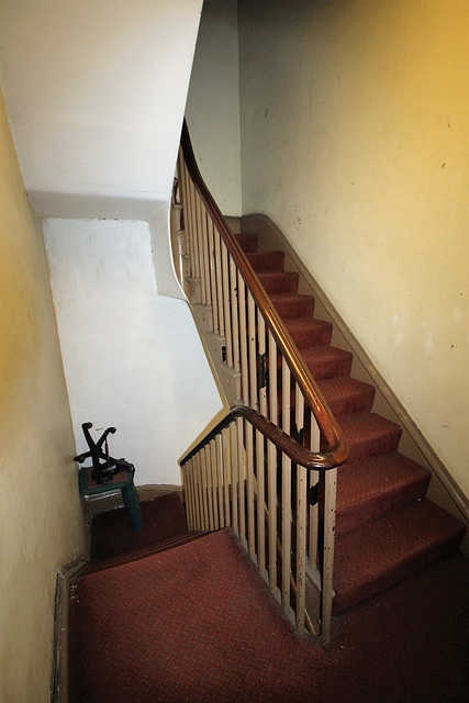Early nineteenth century staircase, Tower Street, Dudley