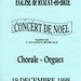 Concert de noël à l'église de Rozay-en-Brie le 19/12/1998