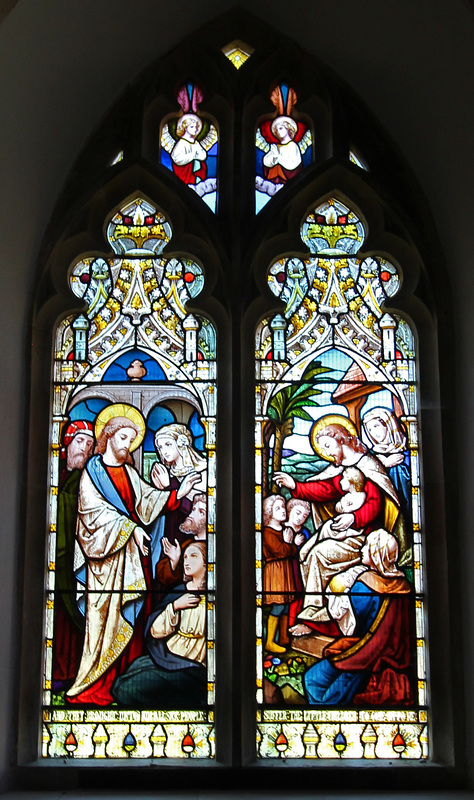 Stained Glass Window, Peasenhall Church, Suffolk
