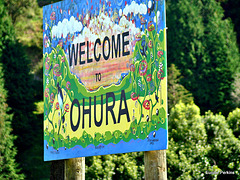 Entrance to Ohura.