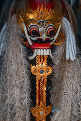 The mask of Rangda