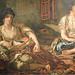 Detail of the Women of Algiers in their Apartment by Delacroix in the Metropolitan Museum of Art, January 2019