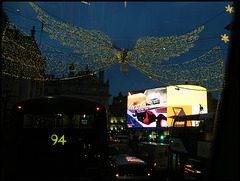 modern Piccadilly lights