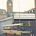 Rossendale Transport 163 (PHB 363R) in Rochdale – 18 Oct 1991 (154-14)