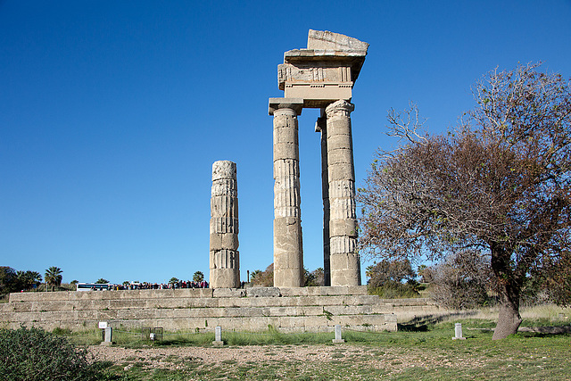20151203 9551VRAw [R~GR] Akropolis von Rhodos, Monte Smith, Rhodos