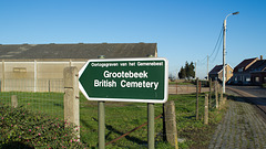 Belgium Grootebeek Cemetery (#0318)