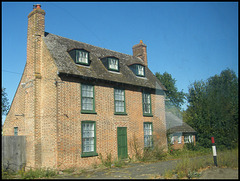 English red-brick house