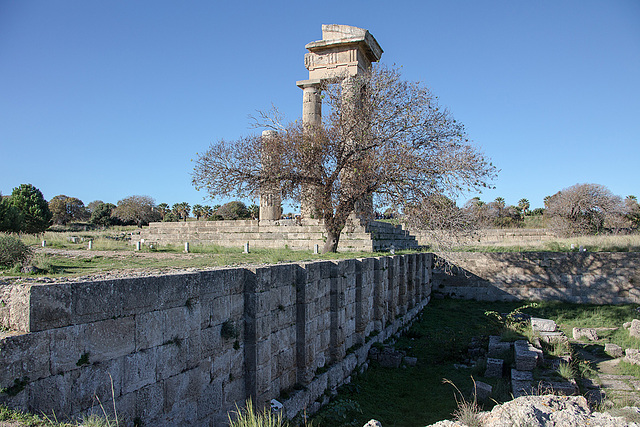 20151203 9552VRAw [R~GR] Akropolis von Rhodos, Monte Smith, Rhodos