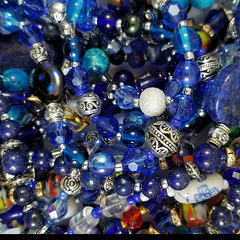 Blue beads (Explored)
