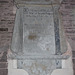 Memorial to Elizabeth and Arnold Philpot, Wormbridge Church, Herefordshire