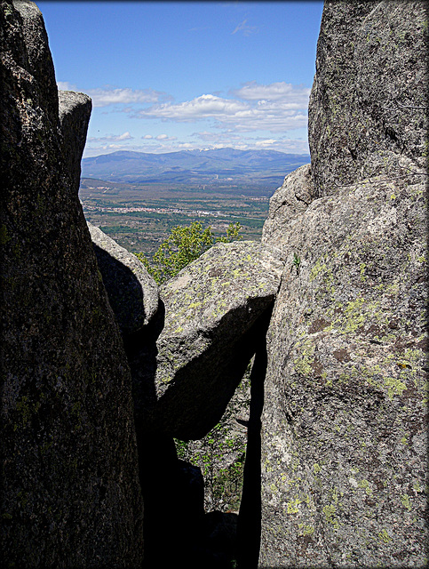 Typical path in granite country