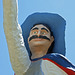Detail of one of the Musketeer Statues at Casa Basso, July 2011