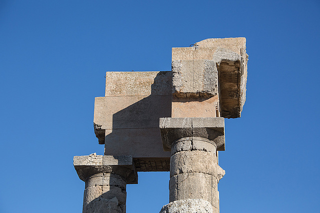 20151203 9554VRAw [R~GR] Akropolis von Rhodos, Monte Smith, Rhodos