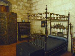 Guimaraes Castle- A Bedroom