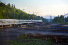 Canada 2016 – The Canadian – View of the front of the train