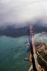 Golden Gate - aerial