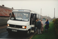 Neal’s Travel G806 HRN in Barton Mills – 4 Nov 1994 (245-22)
