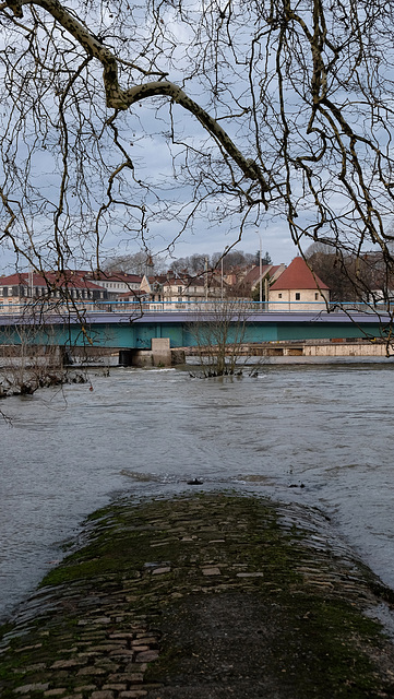BESANCON: 2018.01.07 Innondation du Doubs due à la tempète Eleanor26