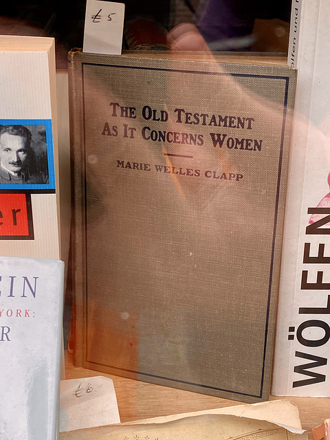 The Old Testament As It Concerns Women
