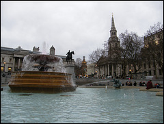 Trafalgar Square fountain