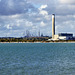 View to Fawley Refinery from IOW ferry