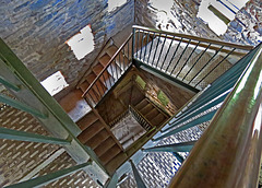 Bunker Tower Interior Stairwell