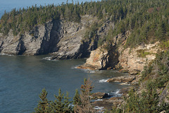 Bay of Fundy: view from Cape Spencer Lighthouse