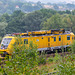 Instandhaltungsfahrzeug für Oberleitungsanlagen von DB Netz (BR 711 115-6) auf dem Weg Richtung Chemnitz